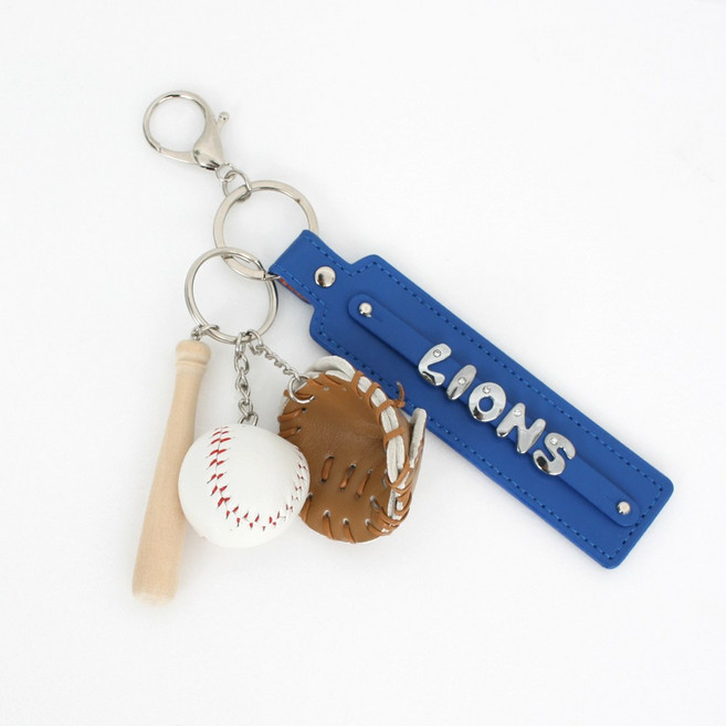 ALFRIENDS 야구 키링 열쇠고리, 1개, 라이온즈