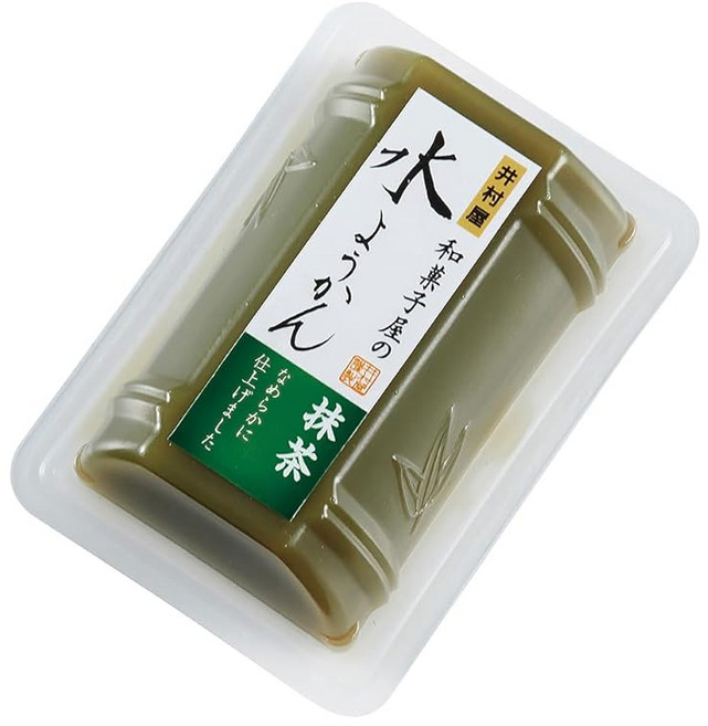 이무라야 화과자 가게의 미즈양갱(말차) 83g×10개