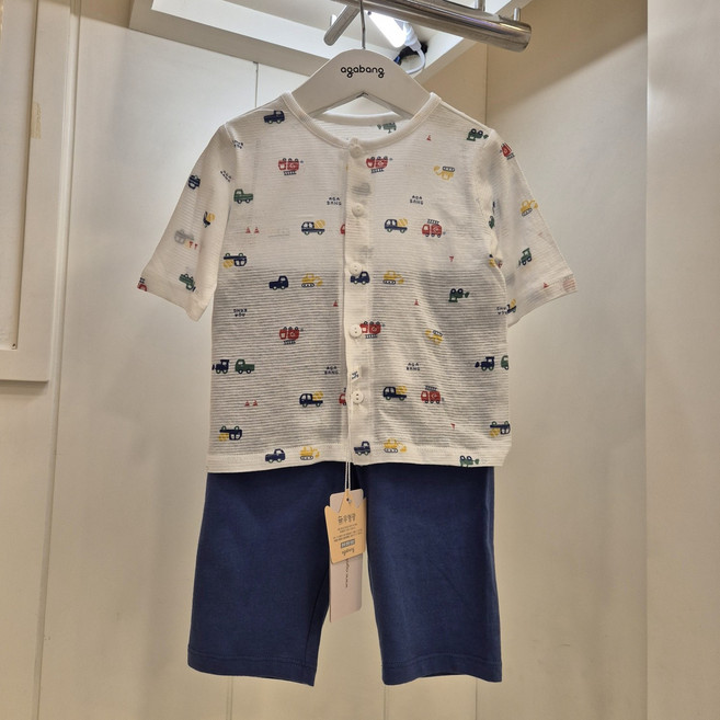 아가방 부평점 #다시 만나보는 2025 아가방내의 #아이들이 좋아하는 자동차디자인 한번 만나보세요~~ #내의 실내복으로 짱이죠 #카터7부내의 01S557602MI