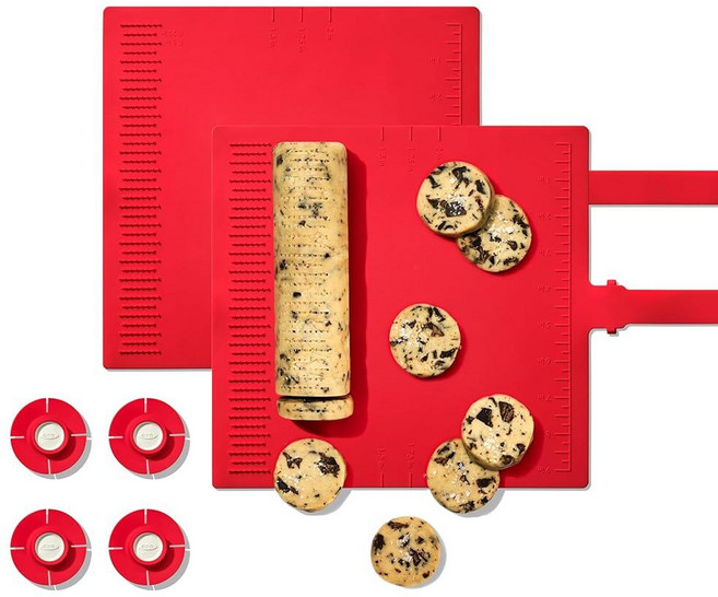 [아마존4.5+ 미국출고 148671] OXO Good Grips Slice & Bake 쿠키 도우미 (2개 세트), 아마존평점4.5+ 미국출고 148671 OXO Good