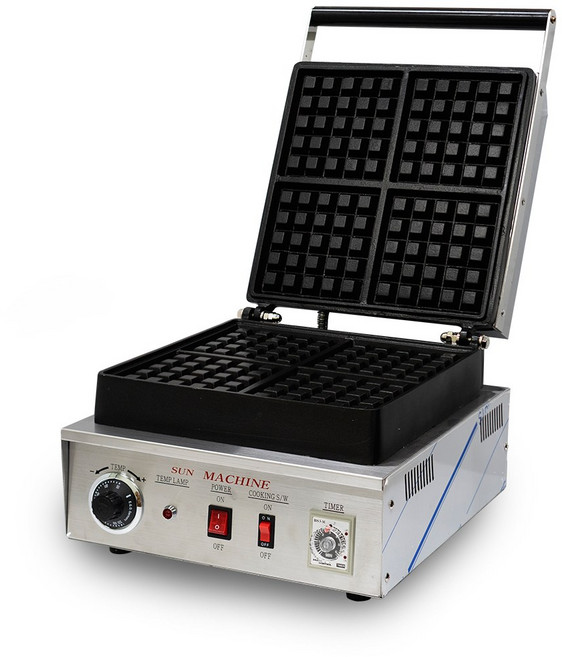 태양산업 벨기에 사각 1구 와플기계 (소) SUN-730-O, 상세 참조