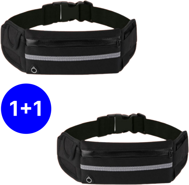 러니크 러닝벨트 조깅 휴대폰 주머니 방수 힙색