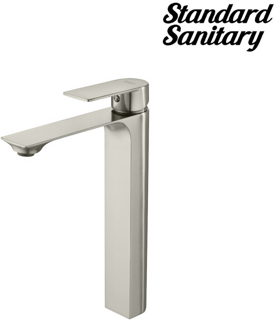 [스탠다드세니테리] 헤링 탑볼 헤어라인 무광 세면대 수전 FA1410-0KSKB11AQ Hering 아메리칸스탠다드, 1개