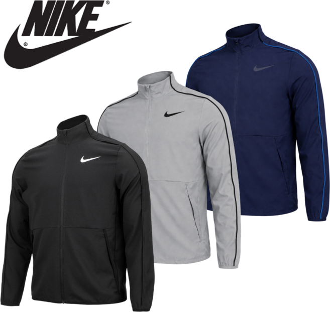 [매장발송] 나이키 봄여름 트레이닝 바람막이 자켓 우븐소재 가벼운 경량 점퍼 윈드브레이커