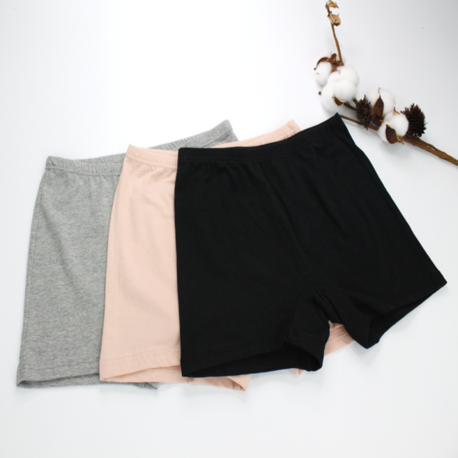 위키란쥬 면 스판 네모 속바지 드로즈 2부 사각 팬티 0256