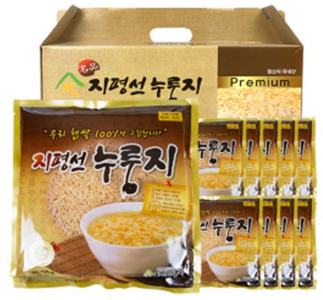 지평선 가마치 아침대용 햅쌀 누룽지, 1.5kg, 2박스