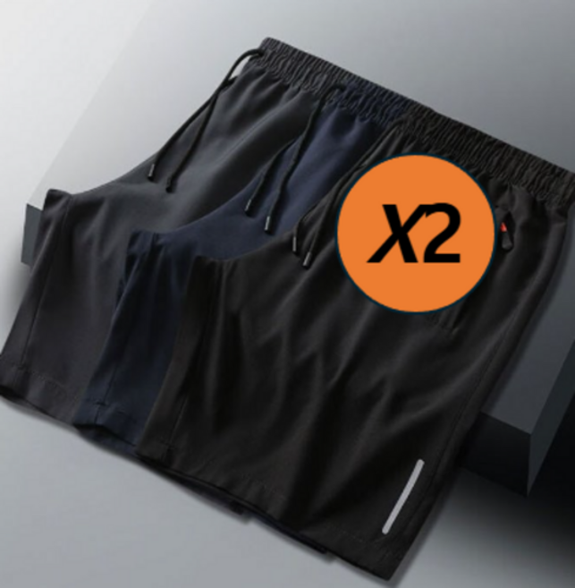 지오다노스타일바지 1+1 숨쉬는바지 빅사이즈바지 남자바지 초고속건조 아이스쿨링 반바지