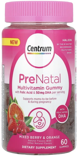 단백질 비타민 철분 마그내슘 칼슘 Centrum 임산부용 종합비타민 구미젤리 혼합 베리 & 오렌지 구미젤리 60개 고루고루섭취해주세요, Centrum임산부용종합비타민구미젤리혼합베리오렌지구미젤 - 쿠팡