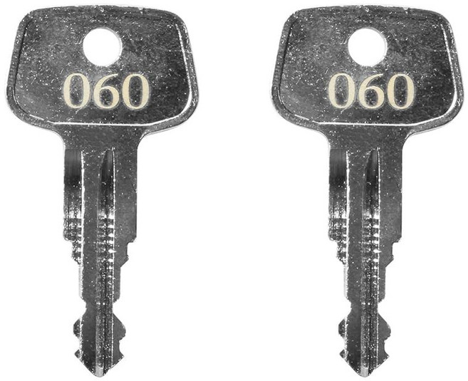 툴레 랙 코어용 Hugexpen N117 키 교체 자전거 잠금용 실린더 루프 카고 잠금 크로스 바 타워 스키, N060