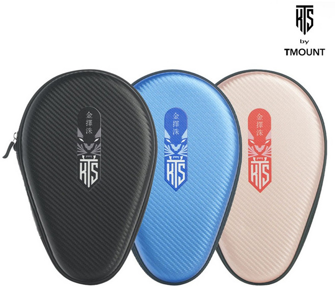 티마운트 KTS TG 하드케이스 탁구 라켓 가방, 블루