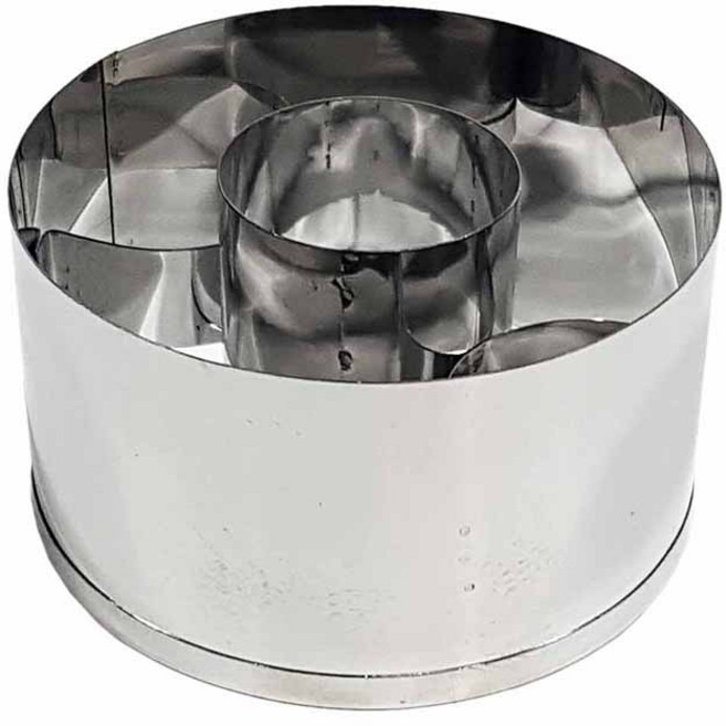 베이커리프렌드 스텐도넛커터(도너츠링), 1개