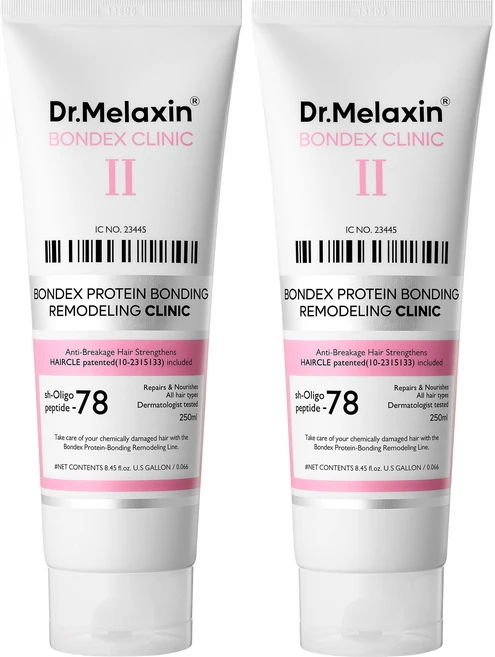 닥터 멜락신 본덱스 리모델링 클리닉 극손상 헤어 트리트먼트, 2개, 250ml - 쿠팡