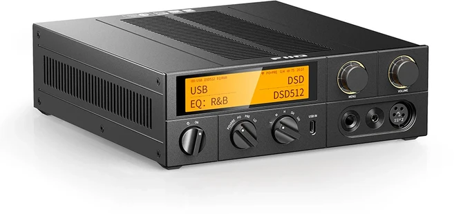 FiiO K17 데스크탑 DAC 및 헤드폰 앰프 AK4191AK4499EX*2 31밴드 PEQ MQA 원격 제어 기능이 있는 DSD512, 03 K17 Black US