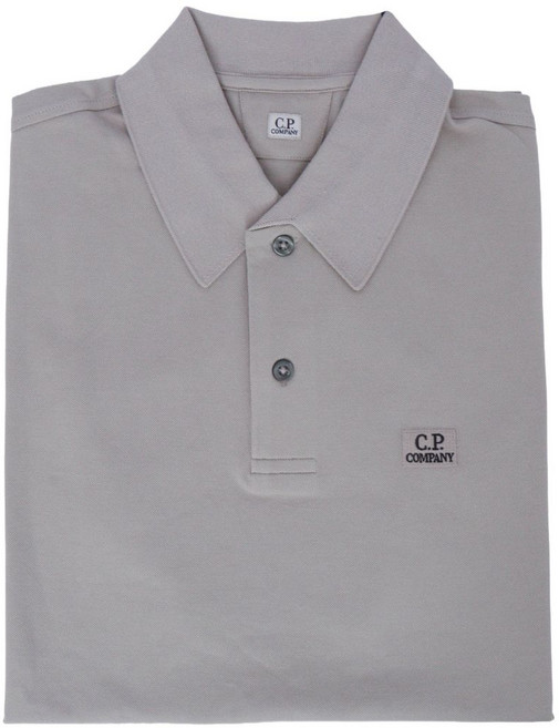 C.P.컴퍼니 logo-embroidered polo shirt