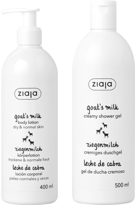 지아자 산양유 바디로션 400ml + 산양유 바디워시 500ml, 1개, 900ml