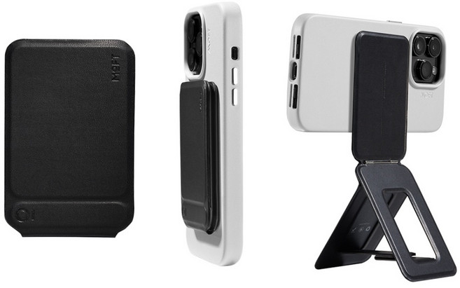 MOFT 트라이팟 스탠드 각도조절 아이폰 맥세이프 거치대 멀티 삼각대, 1개, 제트블랙