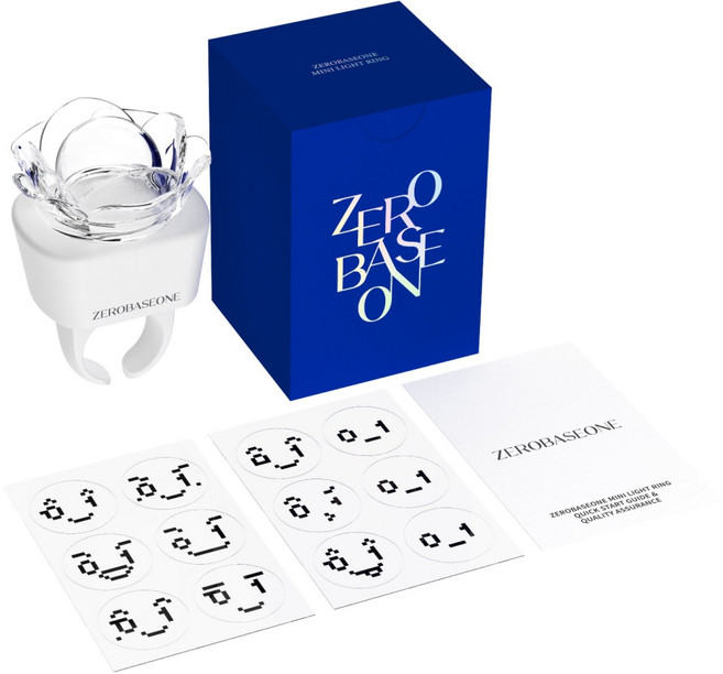 제로베이스원 공식 미니 라이트 링 응원봉 - ZEROBASEONE MINI LIGHT RING