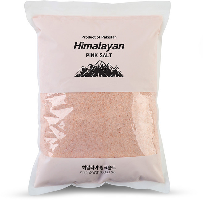 블루오션 히말라야 핑크솔트 (고운소금) 핑크소금 용량선택, 1개, 5kg