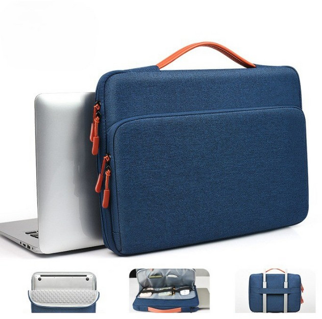Stern 노트북 맥북에어 프로 LG그램 갤럭시북 가방, 네이비, 1개