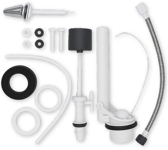 [더블러섬] 무소음 양부속 측면내림, 세트1개