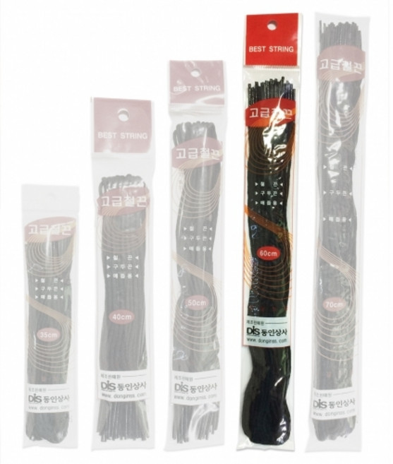 동인 고급철끈 구두끈 60cm-9221EA