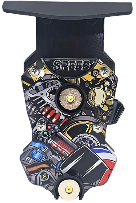 프로라이더스 스피드샵 배달대행 오토바이 자석 충전거치대 단품, 그래픽 블루