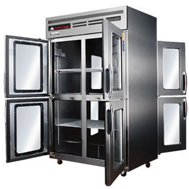 부성 에베레스트 업소용 냉장고 B126THG-8RROS-E 유리도어 쇼케이스(양문형)