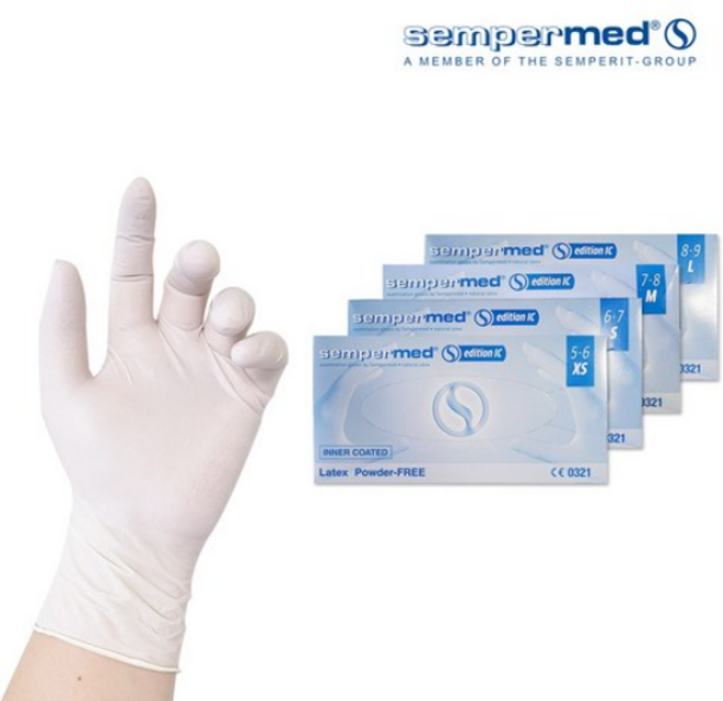샘퍼매드 라텍스장갑 XS S M L 100매, 10개, 에디션IC(100매), 라텍스장갑 EDITION IC