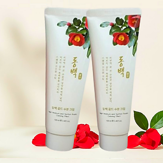 동백수분크림 100ml, 2개