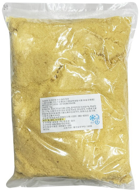 푸드올마켓_ 한강FDS 카스테라가루 1kg /냉동/ 카스테라가루 떡고물, 1개
