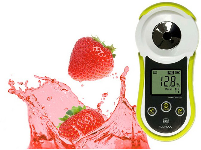 휴대용 측정기당도계 SCM-1000 과일당분/당도측정기, 1개