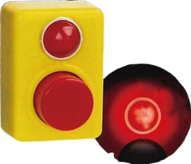 【M.M小舖】現貨 YELL 轉蛋 扭蛋 絕對不能按的按鈕 模型 開關 全4款 1B313, 1個, D款/按鈕4 1B313