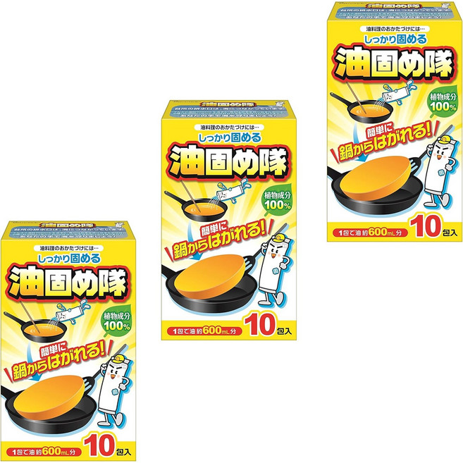 코튼라보 기름응고제 10p, 3개