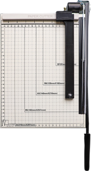 문구담 오피스 작두형 A4 종이 재단기 고급형
