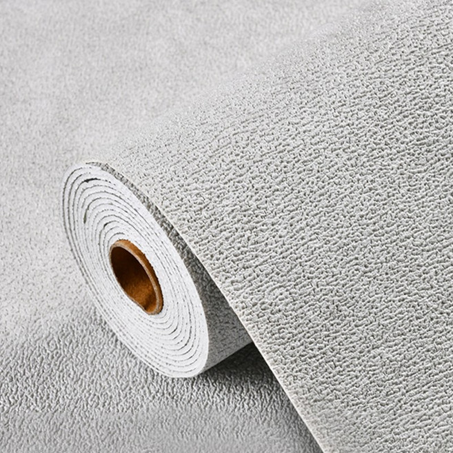 방일 강력 접착형 규조 머드 시트지 방수방습방곰팡이 3D벽지 단열 시트지, 실버그레이