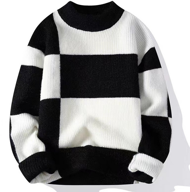 스타일닥터 스웨터 남성 루즈핏 고급 가을 겨울 도톰 니트