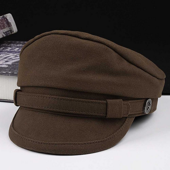 독일군 헬멧 해군 맥아더 장군 캡틴 모자 빈지티모자, 1개, 2. M(53-54)-라벨X-아미그린