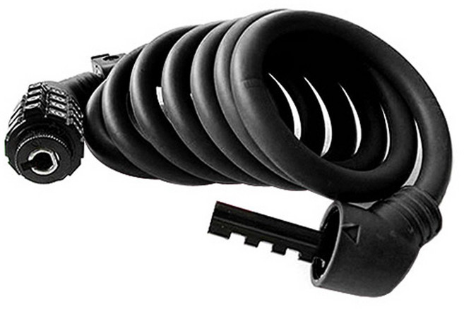 유락 젠마스터 자전거 자물쇠 핑크 A600, 블랙, 1개