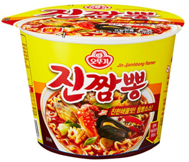 [리미드]오뚜기 맛있는 진짬뽕 큰컵 x12입, 12개