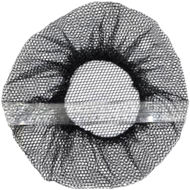 머리망굵은헤어실망20cm 1개 & U핀6cm 2개