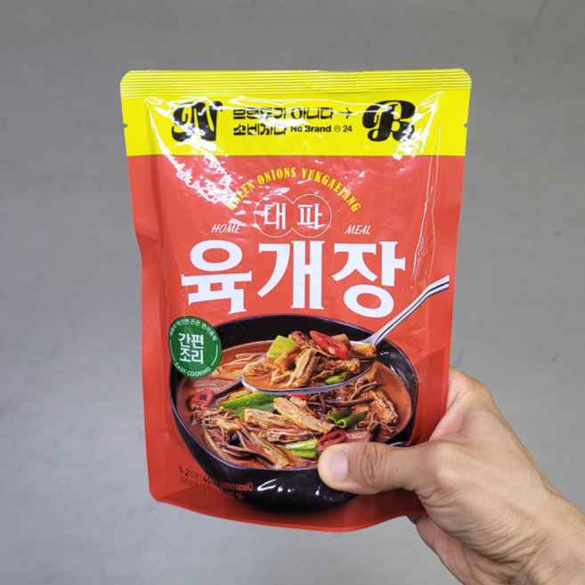 노브랜드 대파 육개장, 1개, 400g
