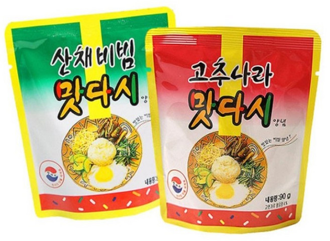 동방푸드 고추나라 맛다시 양념, 100개, 90g