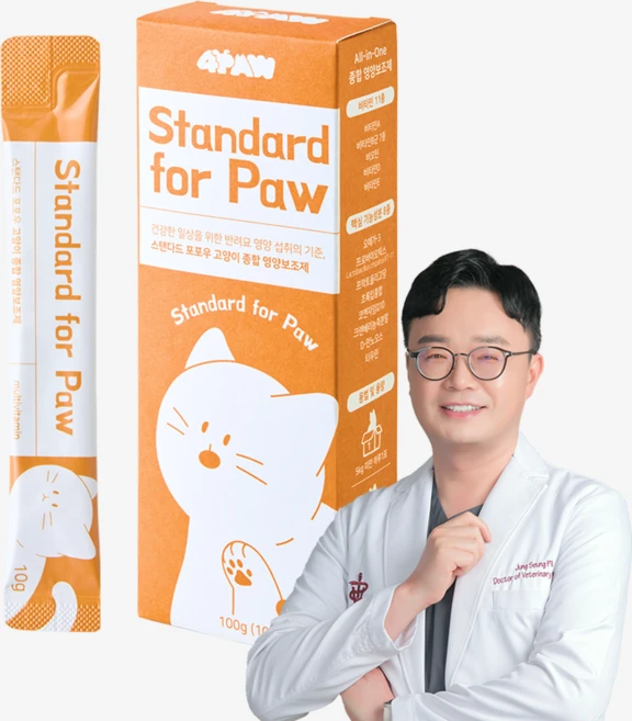 스탠다드 포포우 고양이 종합영양제, 1세트, 10회분 - 쿠팡