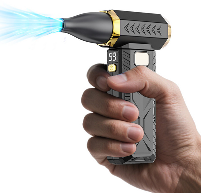 시미사 초강력 무선 휴대용 폭력 터보팬 차량용 청소기 캠핑가용 휴대용 공기총, M18-7228