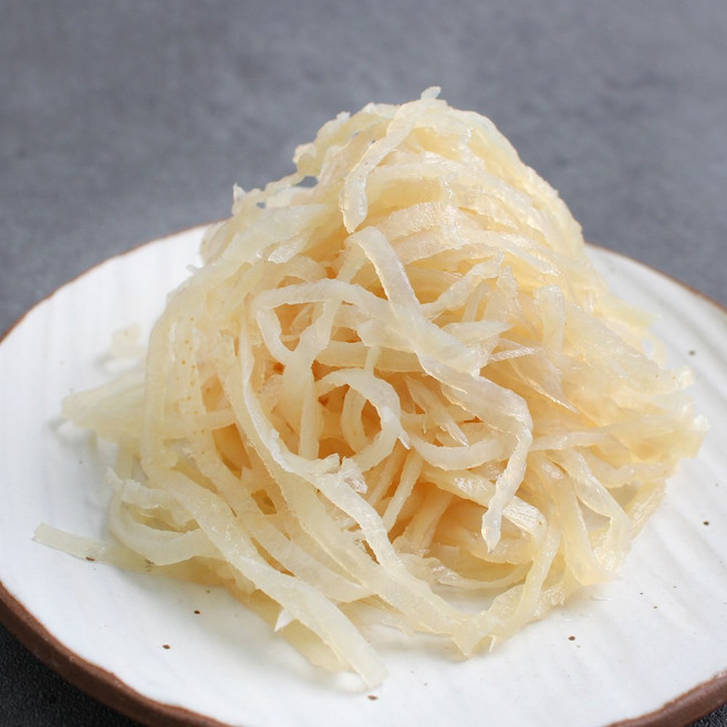 바다받아 해파리 흰색 (샌드) 무염 식염 업소용, 1박스, 10kg (실중량 4kg)