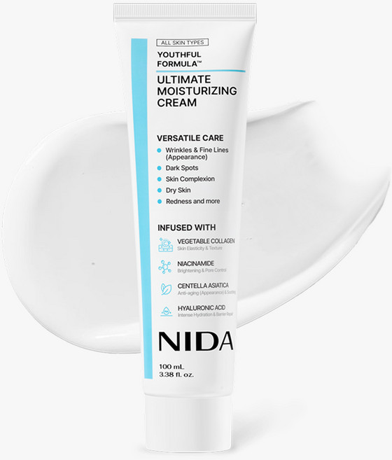 NIDA 니다 유스풀 포뮬러 울티밋 모이스처라이징 크림, 1개, 100ml