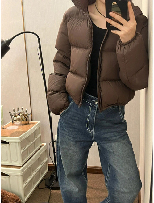 여성 숏 겨울 패딩 패딩
