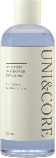 NEW 하이드레이팅 스킨 베리어 세럼 미스트 50ml 유니앤코어, 2개, 120ml