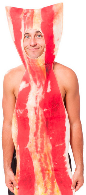 23 할로윈 성인 코스튬 의상, 78_베이컨 좋아요 코스튬, 1개