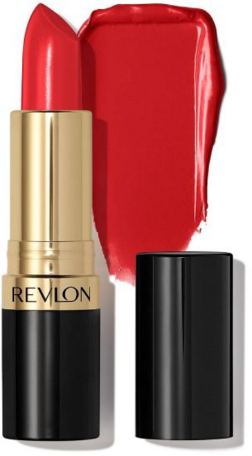 레브론 립스틱 수퍼 러스터 크리미 포뮬러 레드 코랄 로즈와인, 1개, 725 Love That Red, 1개